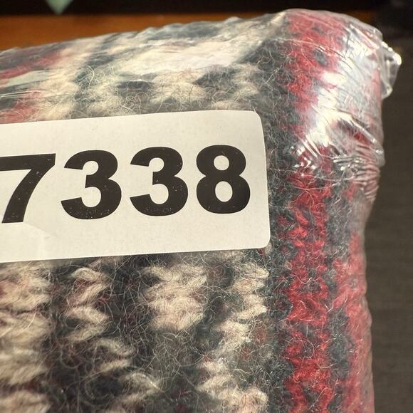 Vintage Alps Christmas Sweater Women Medium Reindeer Light Up Fair Isle Wool USA - Picture 13 of 13